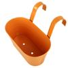Double Hook Planters Tin Hanging Pots Flower Pot Garden Decoration