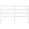 VidaXL Headboard White 166x4x100 Cm Solid Pine Wood 817651