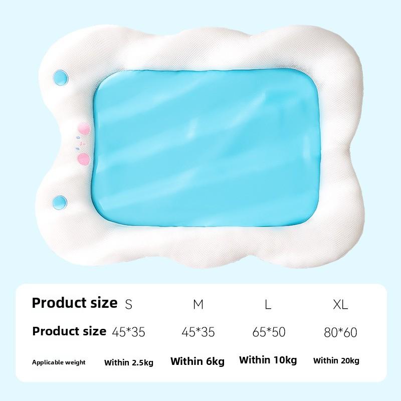 Spring Summer Dog Enclosure Kennel Small and Medium Dogs Teddy Summer Cat Cooling Dog Mat Pet Cat Nest