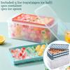 Large quantity ice ball mold set, food grade plastic can make 99 ice balls at a time, party supplies, kitchen accessories