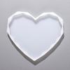 Mats  Edge Placemat Heart Shaped Coaster Mold Pad Clay Tools Tray Mould Resin Casting Mold