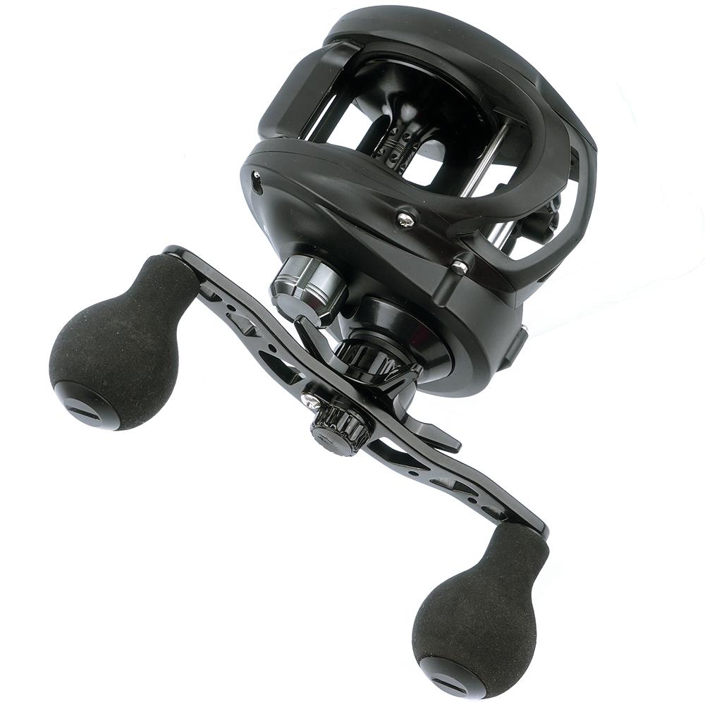 Baitcaster Fishing Reel, 300 Size Baitcasting Reel, 17kg Max Drag, Freshwater & Saltwater Low Profile Casting Reel for Musky,