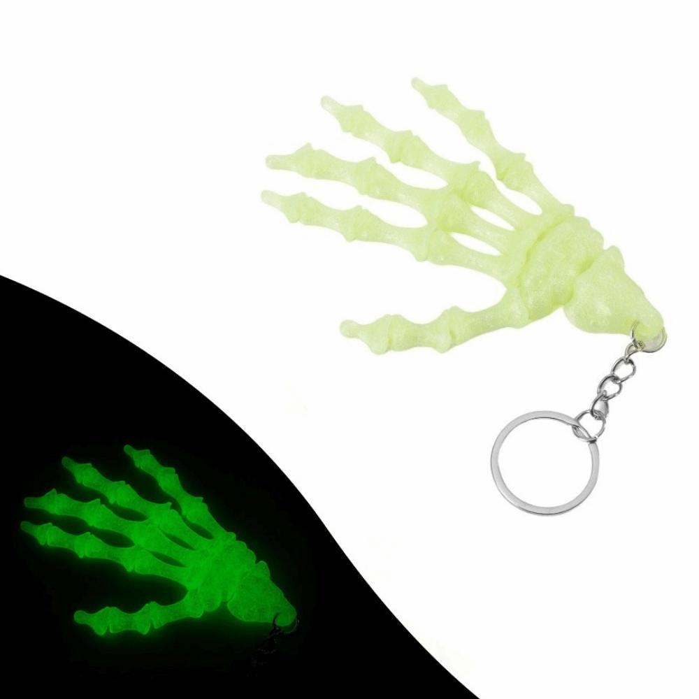 Novelty Skeleton Hand Keychain Creative Skull Hand Key Ring Collectible Toy