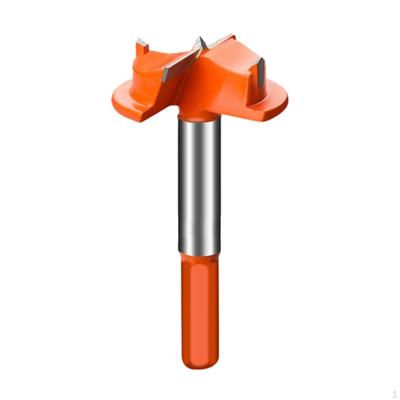 Foret de positionnement à pointe en carbure, ouvre-trou de charnière, tige ronde, routeur à bois pour rechargeable