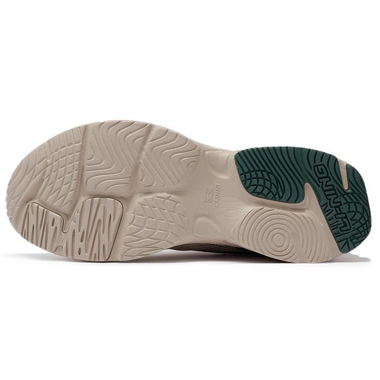 Li Ning Meteor Textile, Synthetic Leather Cushioning Slip Resistant Abrasion Resistant Rebound Low Top ARLS007-1