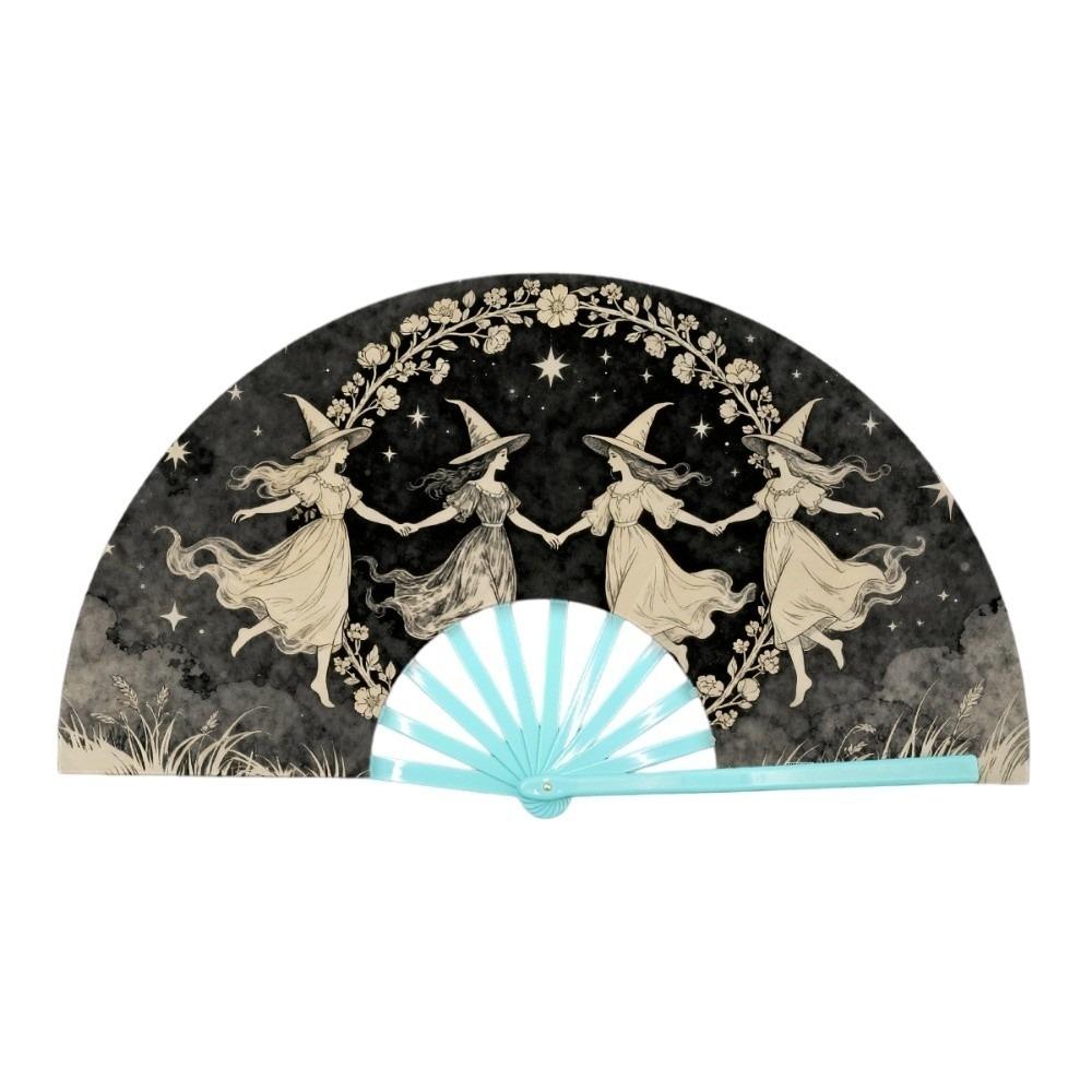 Handheld Kung Fu Fan 33cm 13in Folding Hand Fan Chinese Style Large Hand Fan Decoration