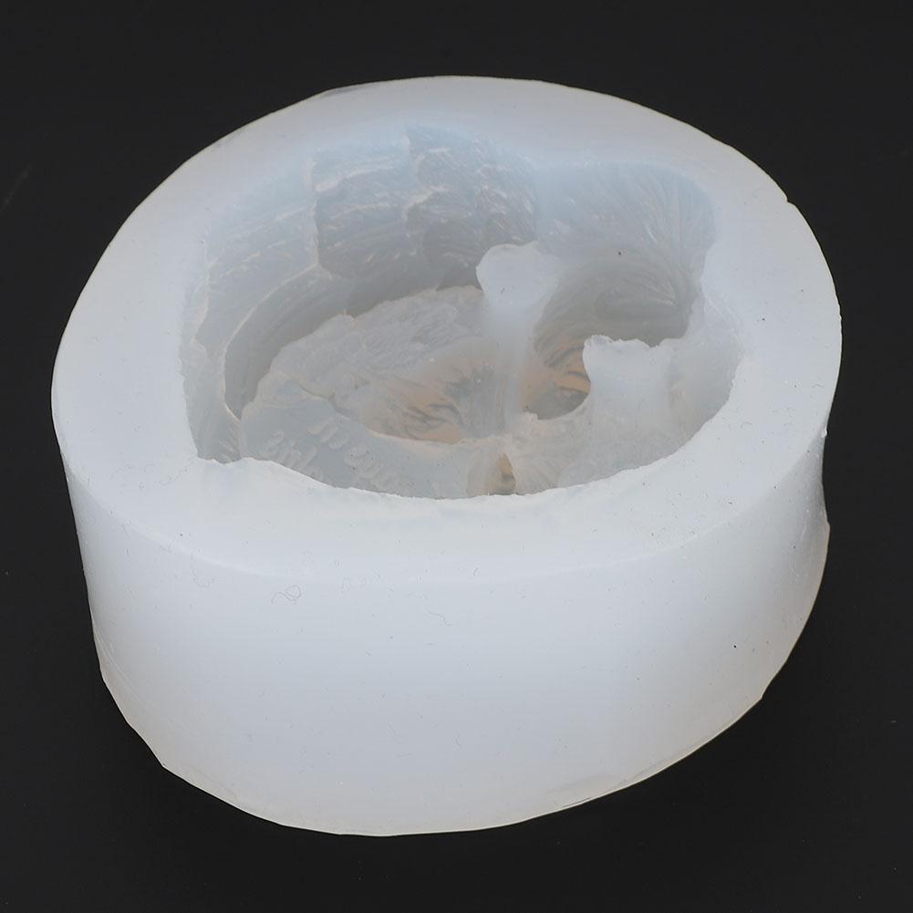 Silicone Mold Transparent Guardian Angel Shape DIY Hand Made Craft Pendant Decoration