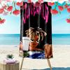 Cartoon Ziswald 2D Flat Print Beach Towel, Large Soft Quick Dry Towel for Beach Camping Swimming.MSTJ0918258
