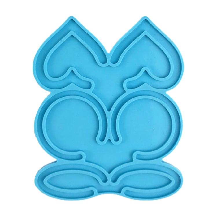 

DIY Crafts Ear Studs Casting Mold Eardrops Dangler UV Crystal Resin Epoxy Mold 1