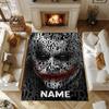 Warnermedia Customize your name rug, office chair cushion, home bedroom living room gift.