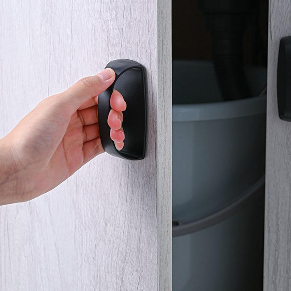 Cabinet Drawer Self-Stick Helper Cupboard Hardware Door Knob Auxiliary Pulls Furniture Handles