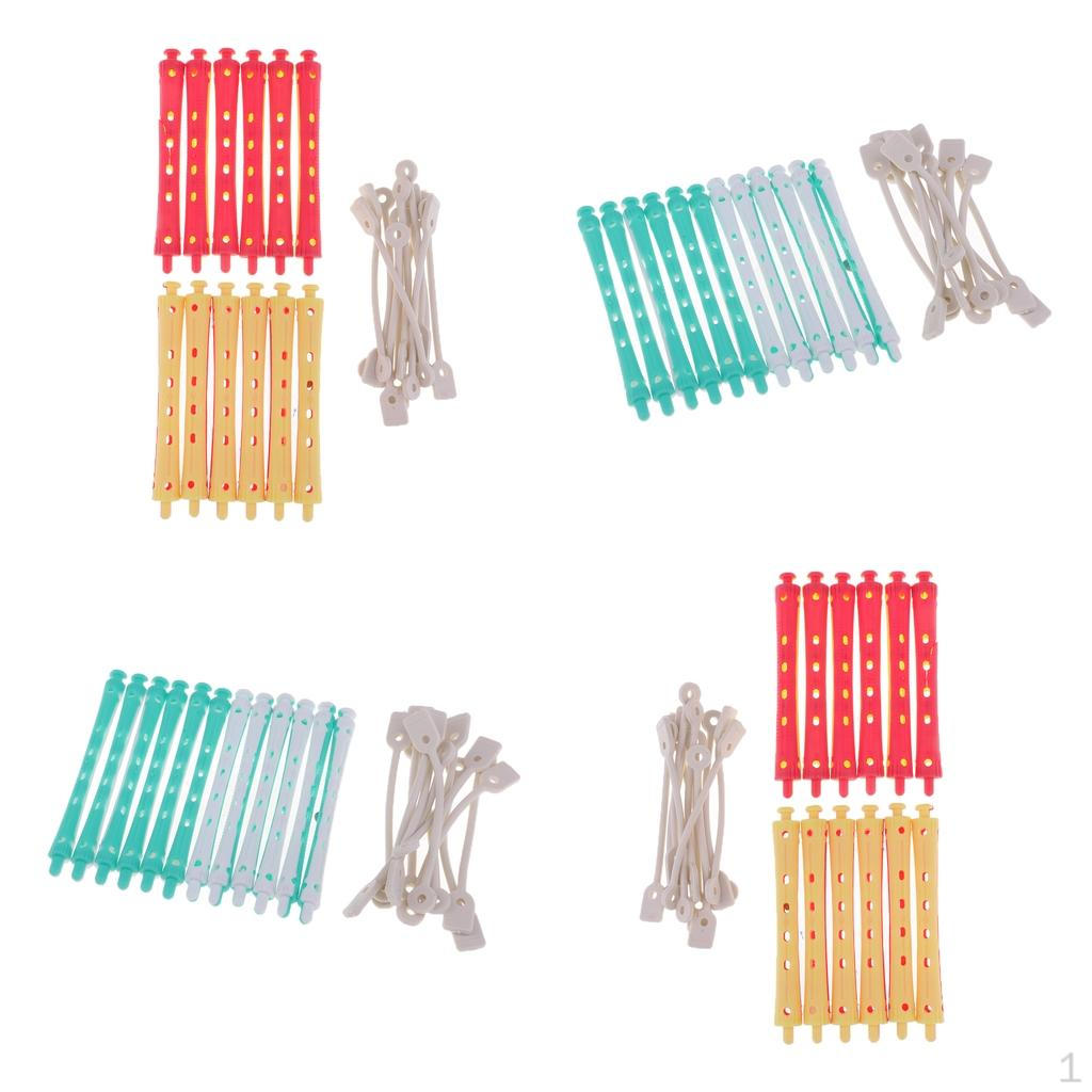 

48 шт., зажимы для бигуди, парикмахерские стержни для завивки, укладка своими руками