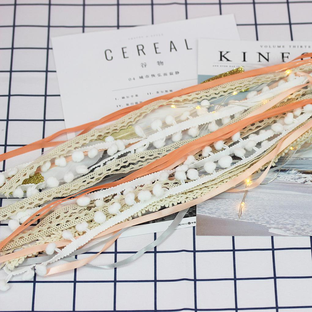 Moon Dream Catcher Net Led String Light DIY Wind Chimes Feather Home Bedroom Decoration Night Lamp