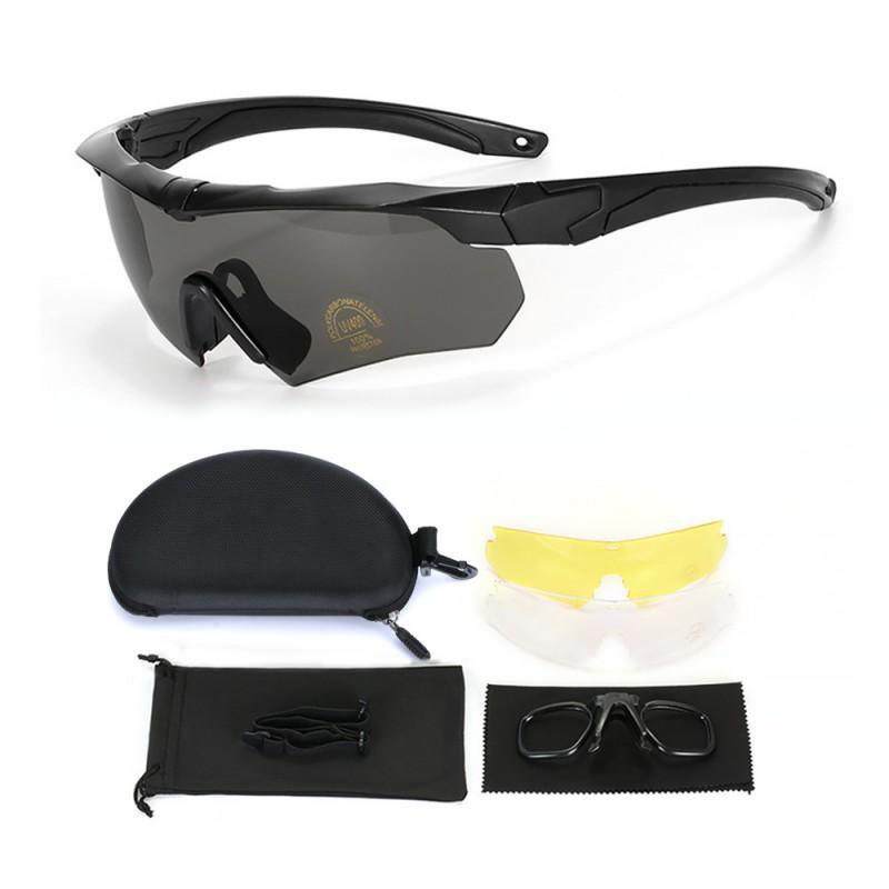 Tactical Safety Goggles Outdoor Shooting Fishing Cycling Sports Anti-Impact Protective Eyewear Men Women