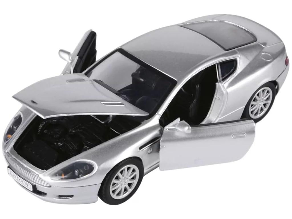 MOTORMAX Aston Martin 1/24 scale diecast model car, ASTON MARTIN DB9 Coupe 2-door 2004 (Silver) [Parallel Import]