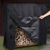 Outdoor Garden Patio Rain Proof Wind Proof Oxford Cloth Firewood Log Cover Protection
