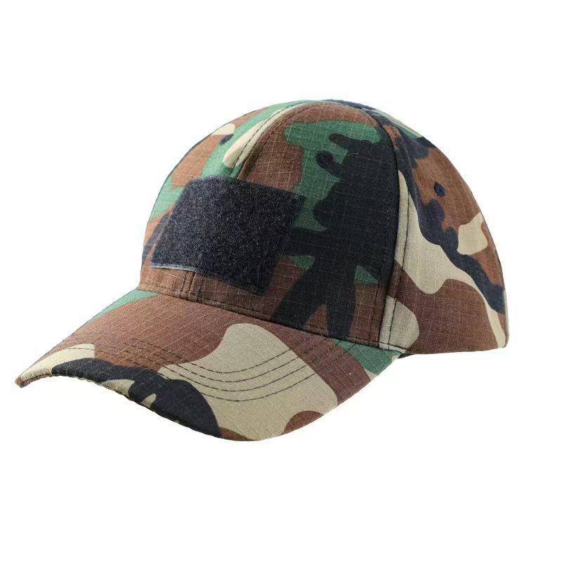 Unisex Wide-Brim Camouflage Cap - Outdoor Military, Work & Utility Style for Summer & Spring/Autumn