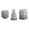 Buddha Flower Pot Original Resin Planter with Drainage Hole And Realistic Appearance for Gift Table
