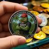 Florida Everglades Humor Challenge Coin - Commemorative Collectible Coin Souvenir Keepsake for Collectors, History Buffs