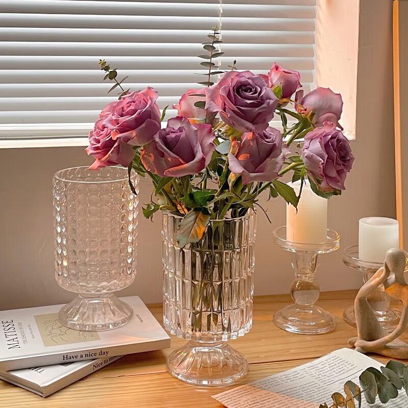 Luxury Glass & Acrylic Flower Vases