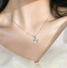Four-Leaf Clover Necklace - Elegant Clavicle Pendant for Women
