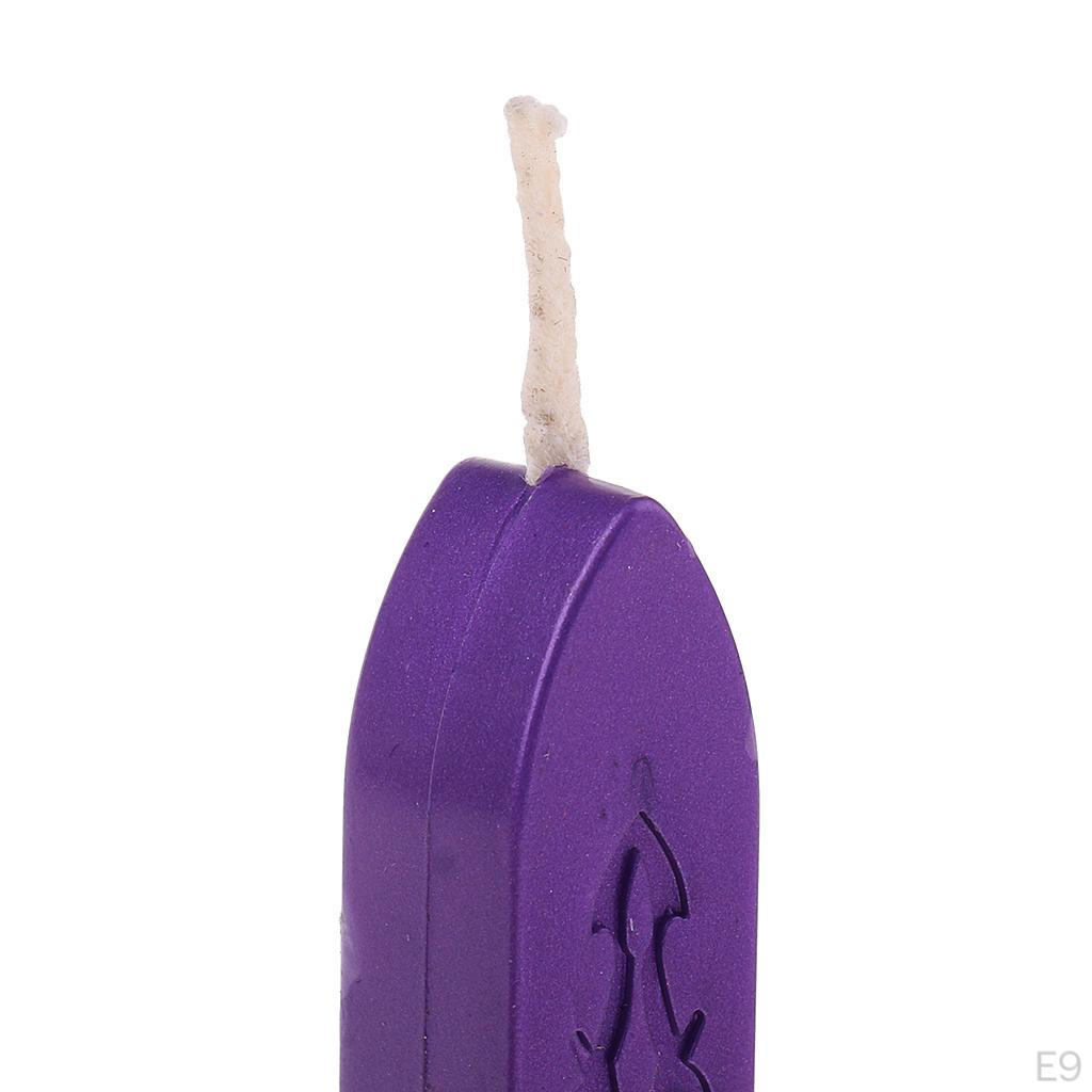 5 Pack Sealing Seal Wax Sticks With Wick For DIY Decorating Envelope Parcels