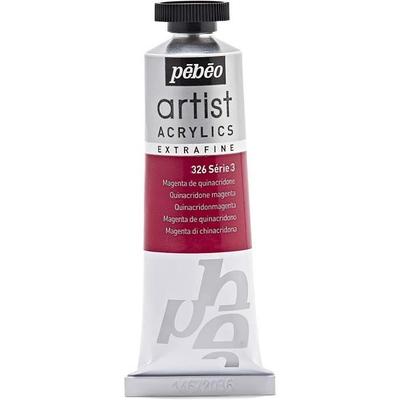 Farbe - PEBEO - MAGENTA Chinacridon - 37 ml - Extra fein - Glänzend