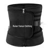 Zipper Waist Trainer & Yoga Bodysuit with Sweat Abdominal Belt for Fitness & Waist Shaping