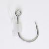3/5/10/20Pcs Luminous Live Shrimp Fixing Hook Glow-in-the-dark Fishhook with Barbed Offset Saltwater Bass Fishing Hook Fishing Accessories