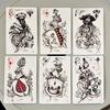 9*6cm Heraldic Playing Cards - 38 Pcs Hand-Drawn Lenormand Oracle Cards for Divination & Collectors - Double-embossed Cardstock