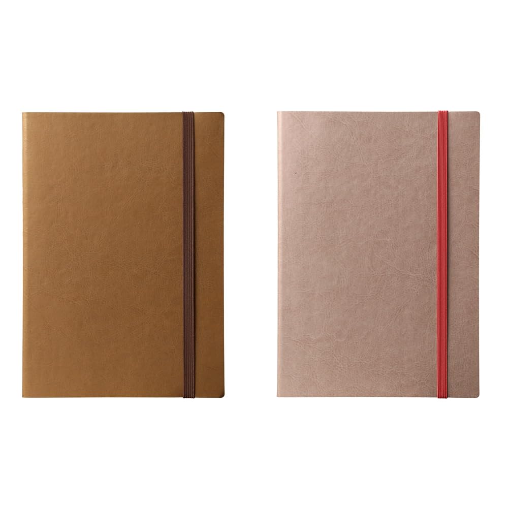 Grid notebook using planner A5 antique paper, size, EDiT, gold, EDI-NB23-AG