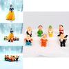 Charming Snow White And The Seven Dwarfs Miniature Figures 8pcs For Dollhouse Decor
