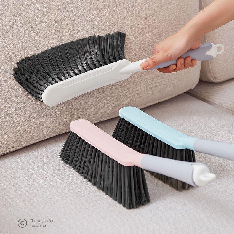 

Мягкая щетина Длинная ручка Щетка для кровати Веник - Мягкая подметание для уборки дома Pink Bed Brush - 1 piece