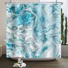 Marble Bathroom Curtain Abstract Modern Luxury Shower Curtain Waterproof Fabric Shower Curtain Bath Curtains With Hooks180x200