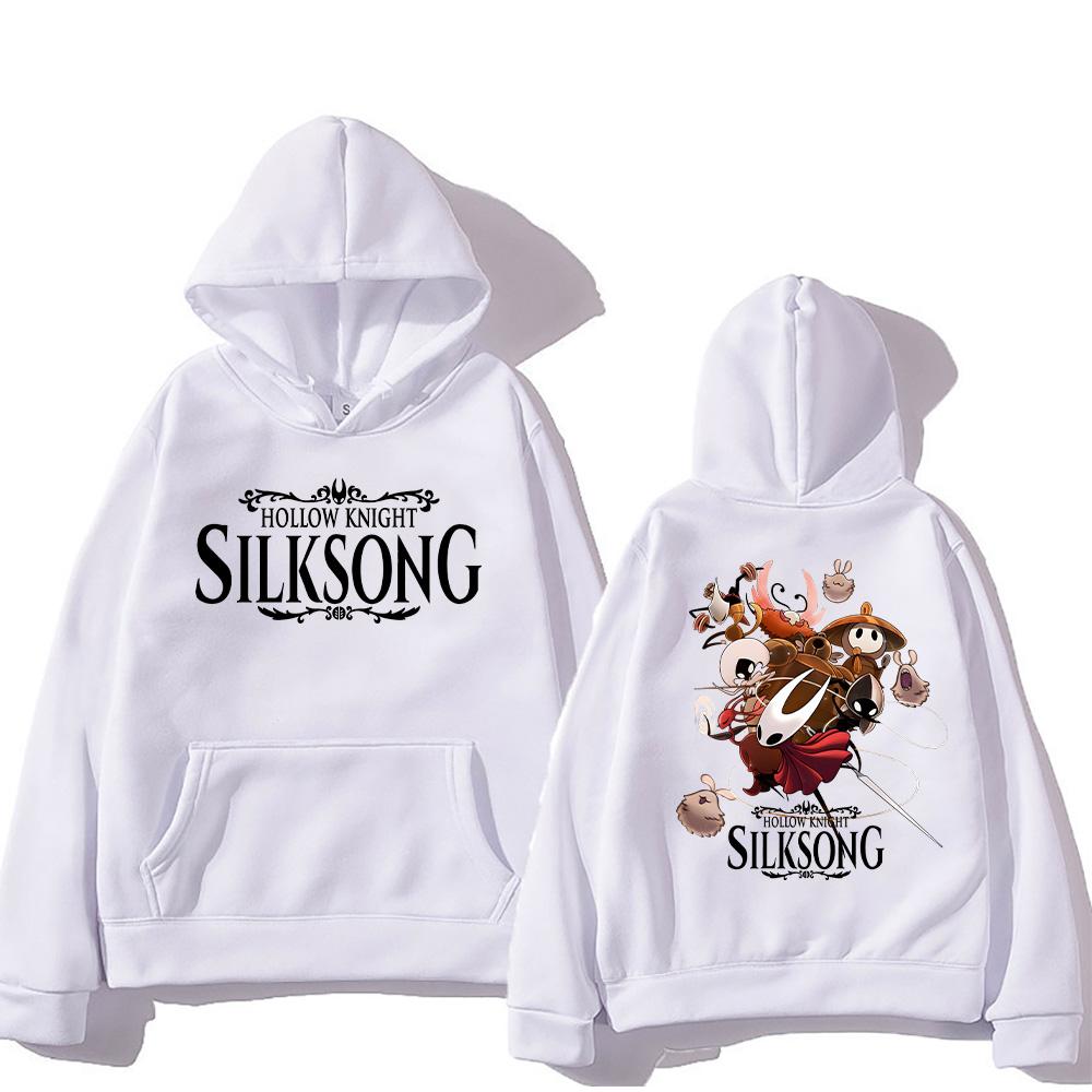 Hollow Knight Silksong Hot Game Hoodies Long Sleeve Fashion Casual Pullovers High Street Women Men Sweatshirt Fashion Streetwear