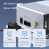 Aidicom IT168 Series Industrial Gigabit DIN Rail Switch (2-Fiber, 8-Port Ethernet)