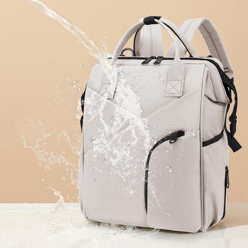 1pc Portable Mummy Bag Multifunctional Large Capacity Maternal Baby Supplies Storage Bag Baby Outdoor Trip Mummy Backpack