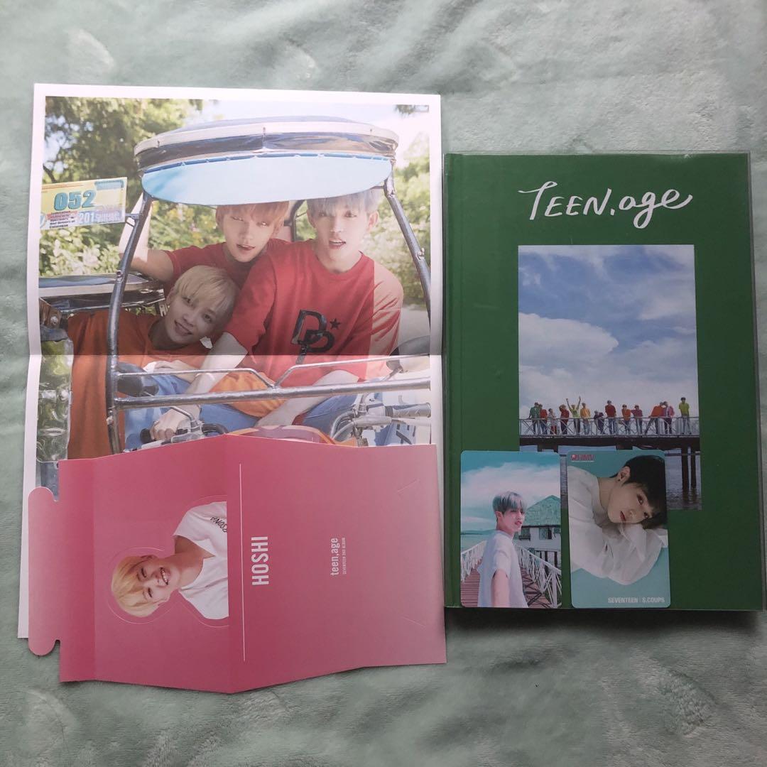

[USED] SEVENTEEN CD Teen, Age S.Coups Trading Card HMV