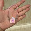 Mini DIY Camera Dress Up Plush Toy for 17cm Labubu Doll Accessories Dollhouse Hanging Neck Accessories Dollhouse Pendant