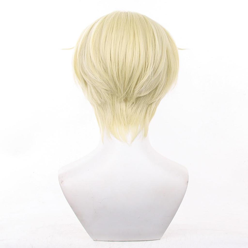 Alien Stage Cosplay Luca Anime Costume Disguise Everyday Cultural School Cosplay Wig Net Included Wig, Wig, Heat-Resistant Wig, Wig, Wig, Wig,