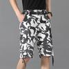 Men's Camouflage Cargo Shorts: Casual Military Style, Multi-Pocket, Wear-Resistant Outdoor Sports Pants.