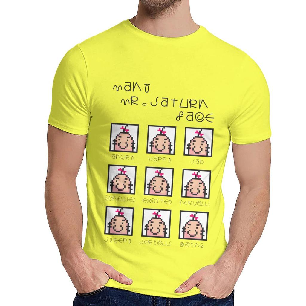 O Neck Many Face Earthbound Mother Rpg T Shirt Crazy For Male Natural Cotton La