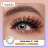 FUNSACHY 1 Pair Natural Blue Contact Lenses for Eyes Korean Fashion Color Eye Contacts Cosmetics Eye Makeup High Quality Lenses