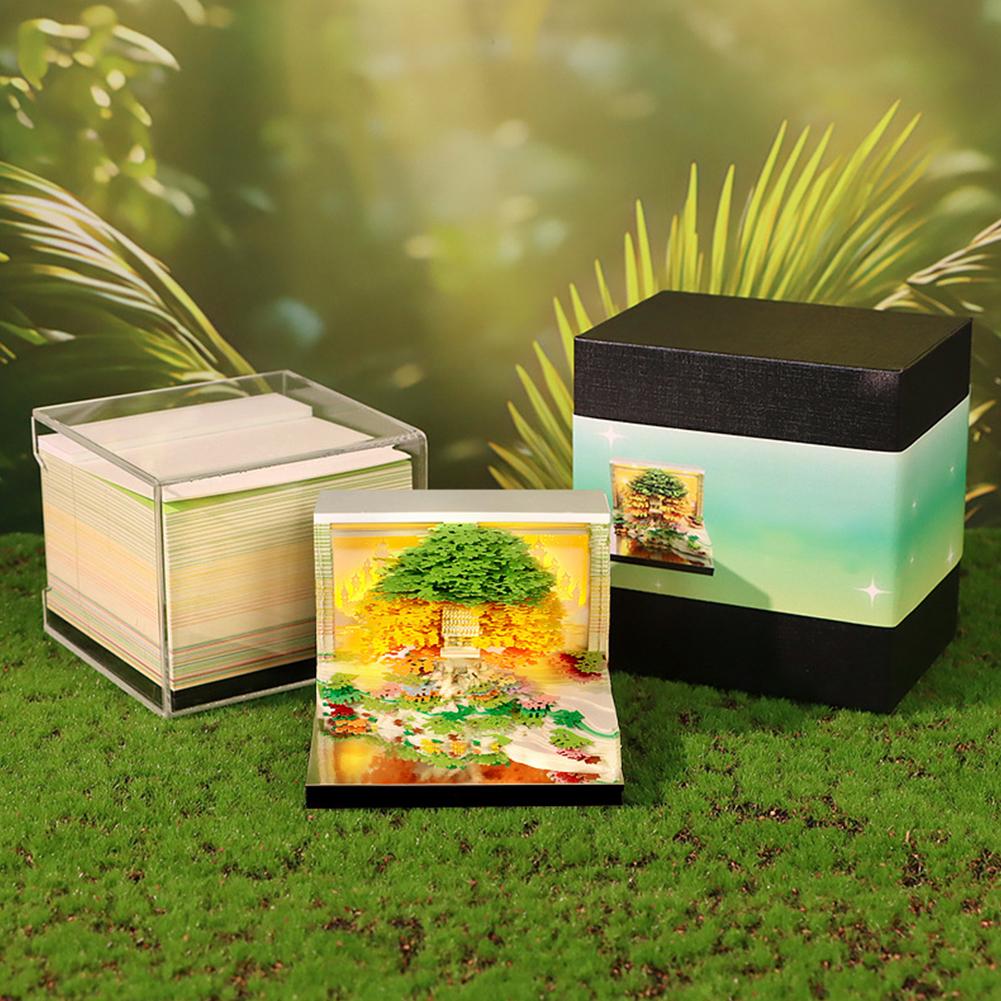 Time Piece Calendar 2026 Desk Calendar 3D Calendar 2026 3D Memo Pads Calendar Christmas Gift for Colleague Friend Desktop Decor