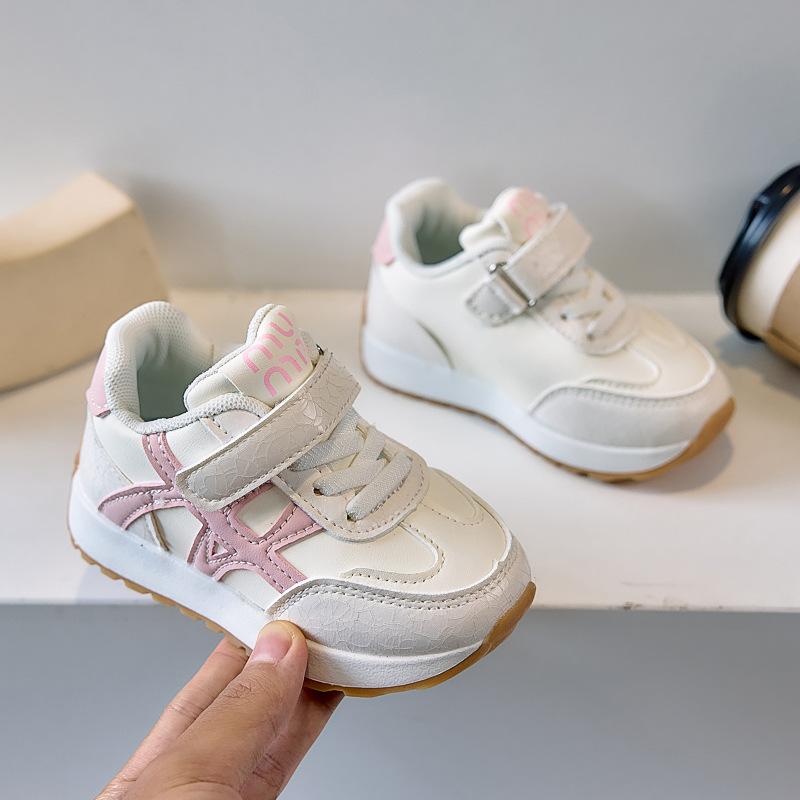Children's Forrest Gump shoes 2025 autumn new boys' sports shoes non-slip breathable girls' shoes little white shoes baby soft sole