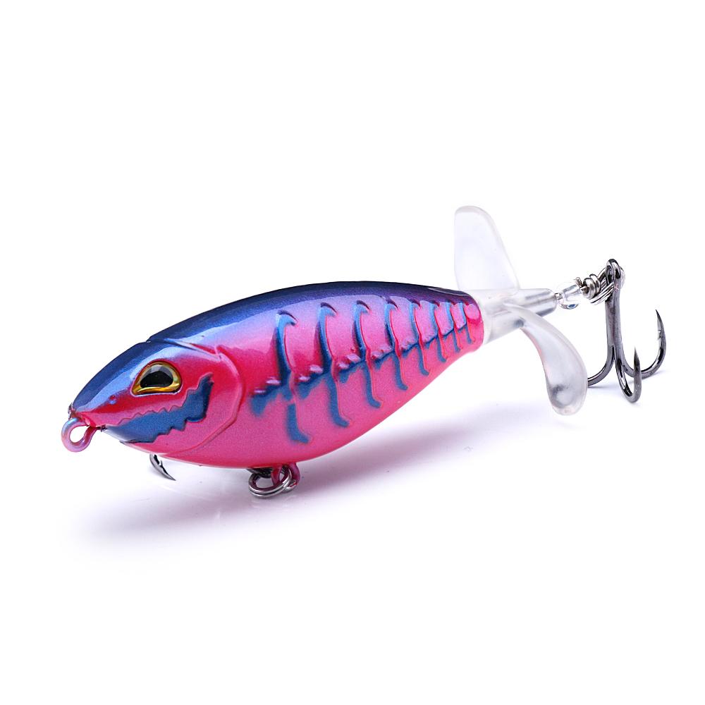 

Топвотерные рыболовные приманки с фирменными крючками 90мм 12г с пропеллерным хвостом, карандаш-поппер для рыбалки, искусственные воблеры, щука, окунь 90mm 12.3g