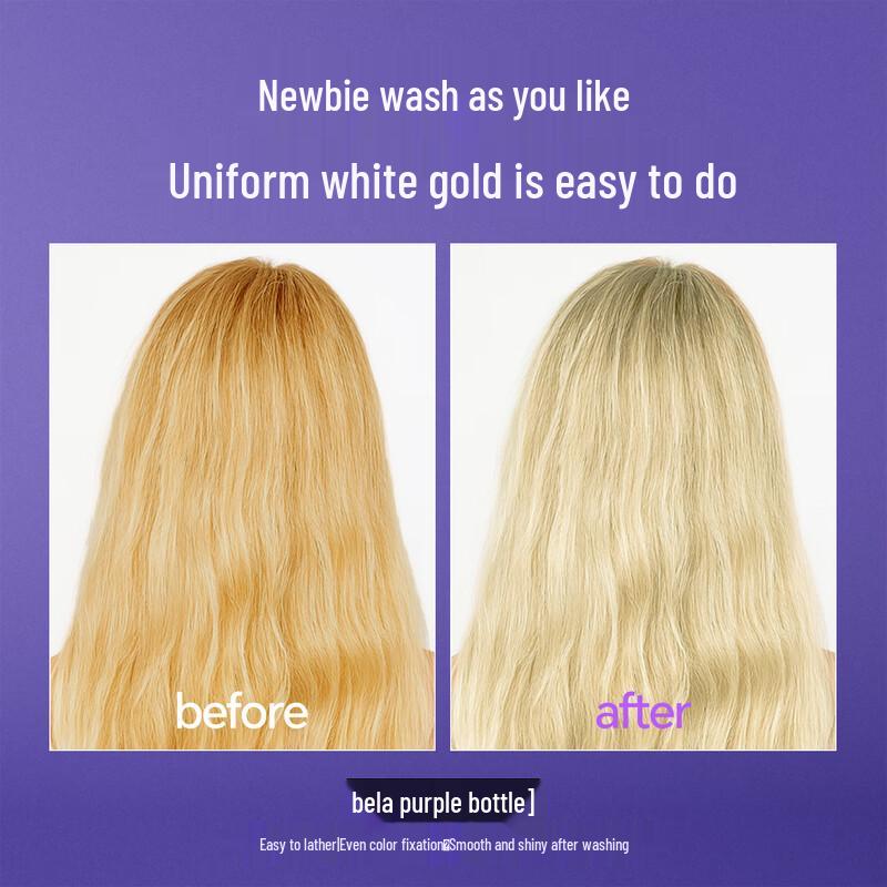 BELA Anti-Yellow Purple Color-Fixing Hair Care