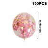 Balloons With Golden Paper 100Pieces Latex Confetti Balloons Party Balloon Party Decoration With Golden Paper Transparent