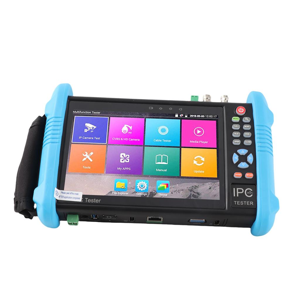 7in IP Camera Tester Security Closed Circuit Television Network Video Surveillance Camera Tester 100‑240V EU Plug