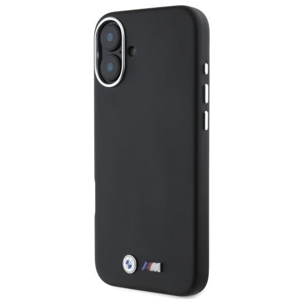 Bmw Bmhmp16M23Pmwk Iphone 16 Plus 6.7   Czarny/Black Hardcase M Smooth Full Wrapped Metal Magsafe